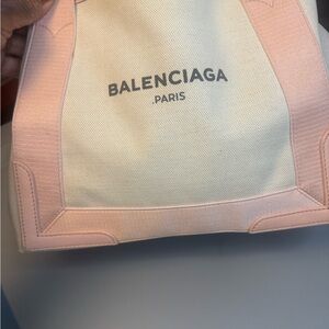 Balenciaga Canvas & Leather Bag